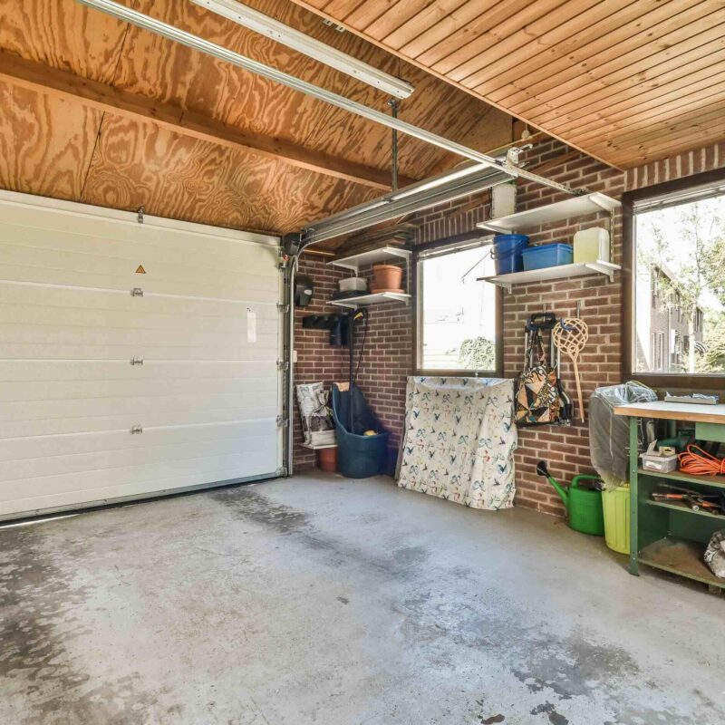 Photo of a garage after a successful clean out. Follow our tips for a smooth and easy project.